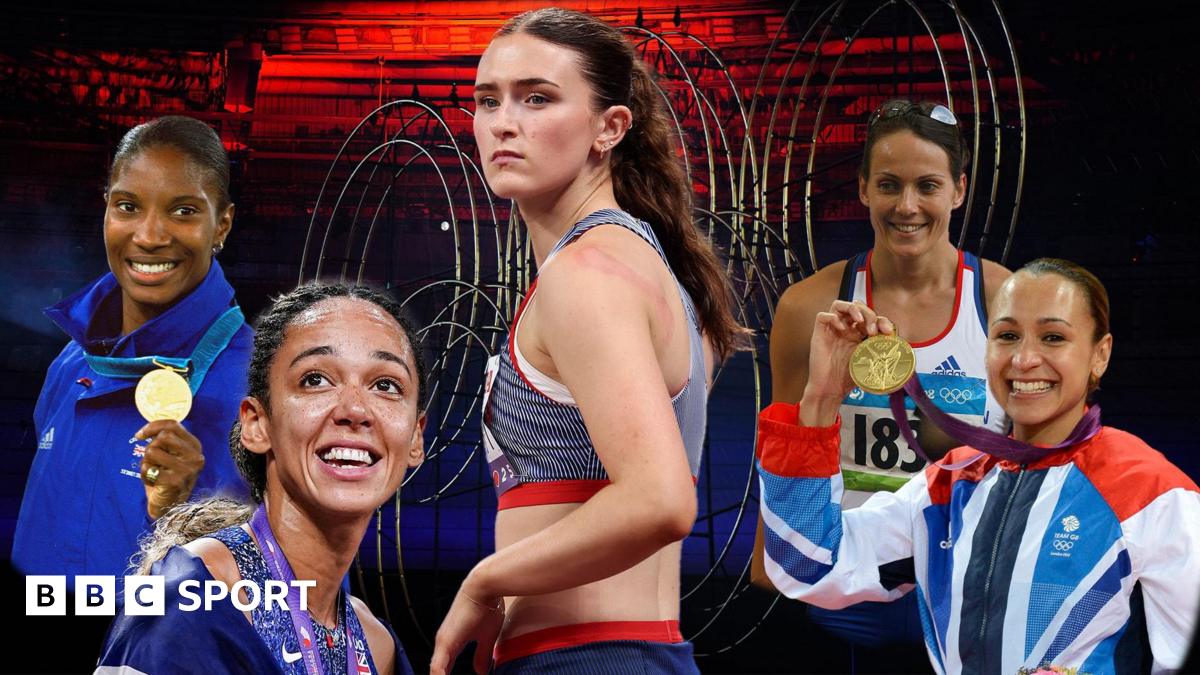 Denise Lewis, Katarina Johnson-Thompson, Abigail Pawlett, Kelly Sotherton  and Jessica Ennis-Hill