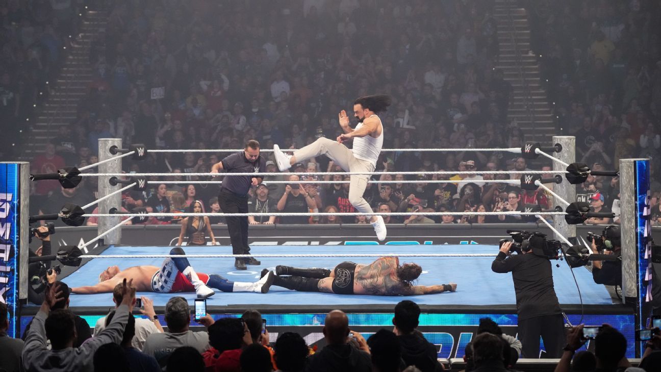 أبرز أحداث عرض سماك داون في WWE: إيقاف البطل الجديد ماكنتاير، فماذا الآن بالنسبة لرودز؟
