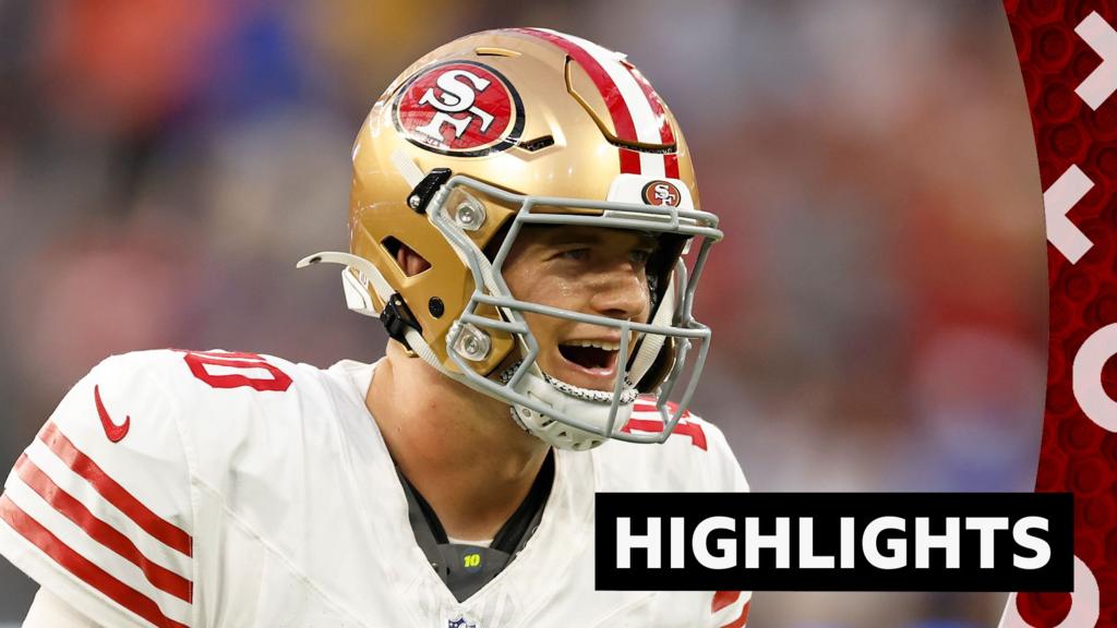 Mac Jones of the San Francisco 49ers celebrates