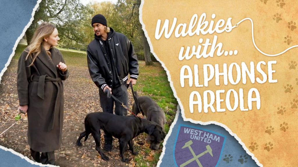 Alphonse Areola with BBC Sport
