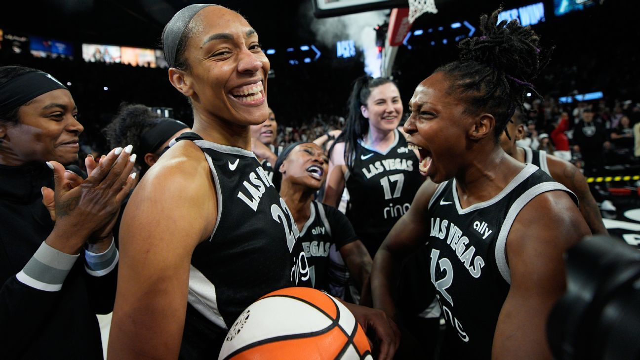 ACEs تنتهي من الحمى في OT من اللعبة 5 للوصول إلى نهائيات WNBA
