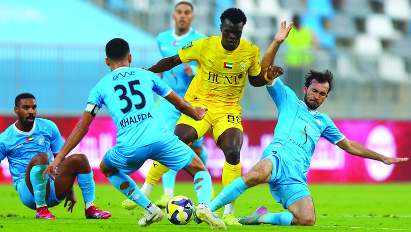 الخروج من الكأس ونقطة خورفكان «جرس إنذار» يُقلق الوصل
