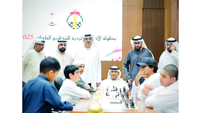 5 لاعبين يُمثّلون «شطرنج الإمارات» في أولمبياد «أصحاب الهمم»
