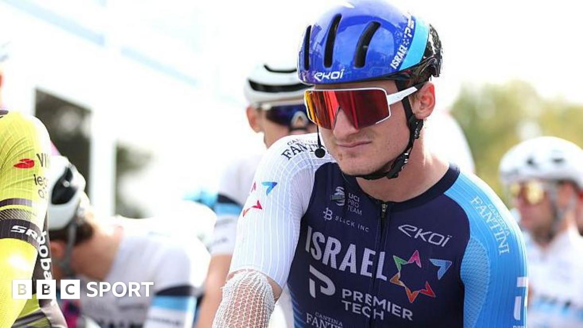 Israel-Premier Tech rider Riley Pickrell at the Grand Prix des Isburgues