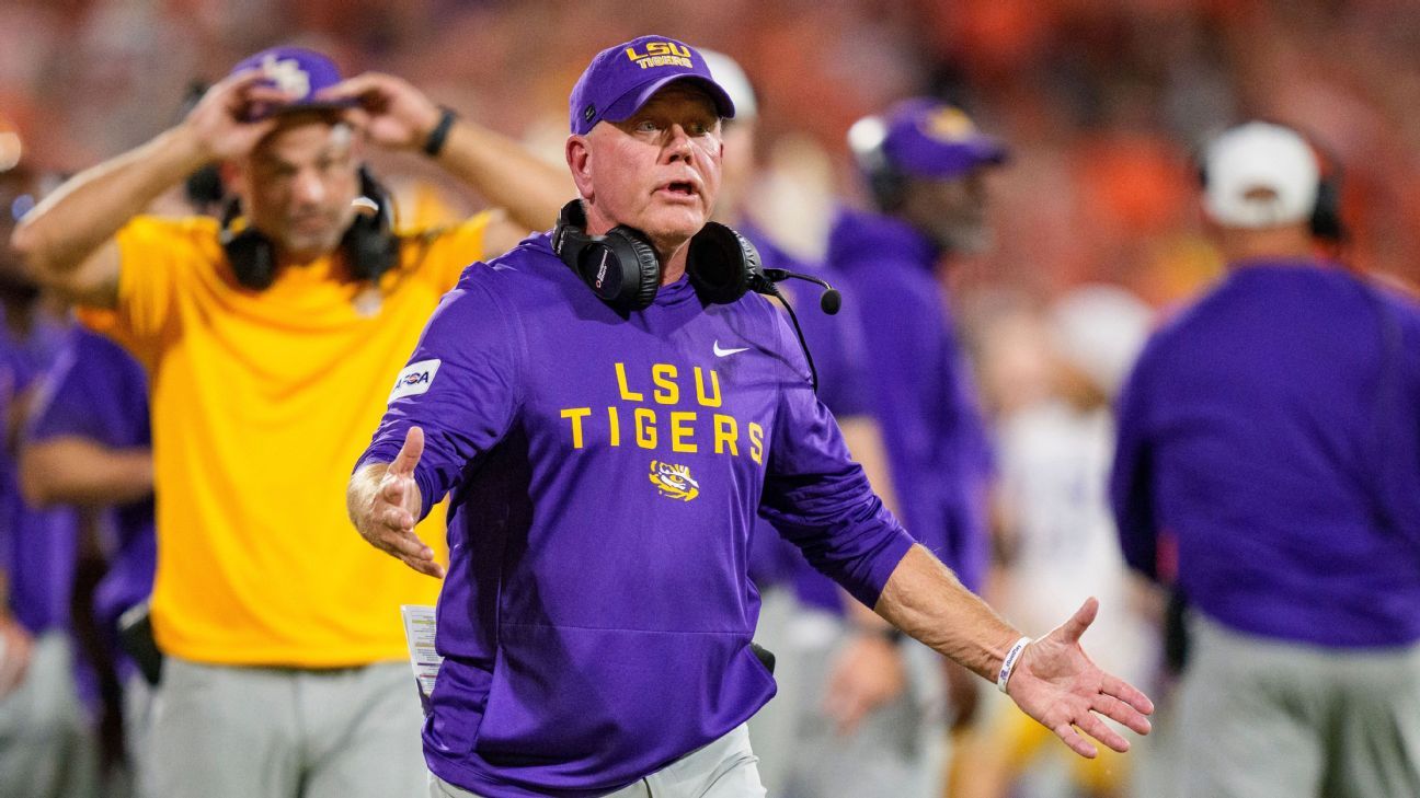 يتساءل براين كيلي من LSU من نظام الدرجات Dabo Swinney
