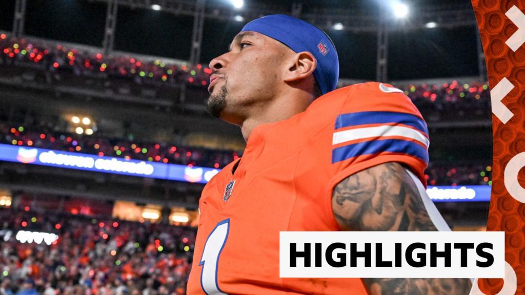 Evan Engram of the Denver Broncos