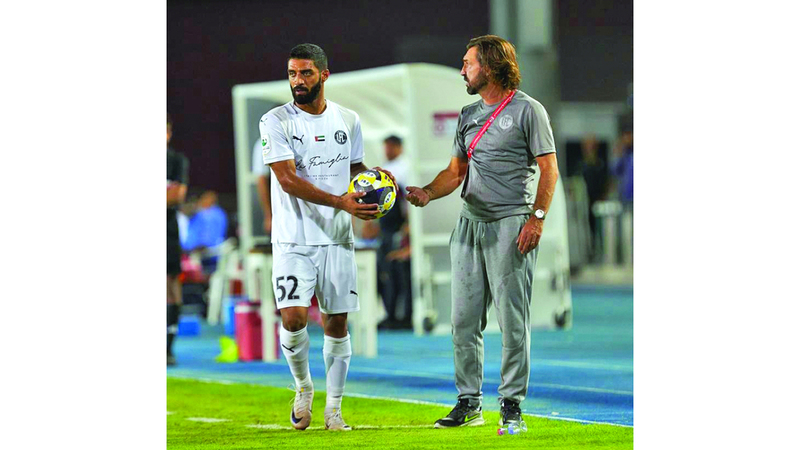 بيرلو يقود يونايتد في تحدٍّ صعب أمام دبا الحصن
