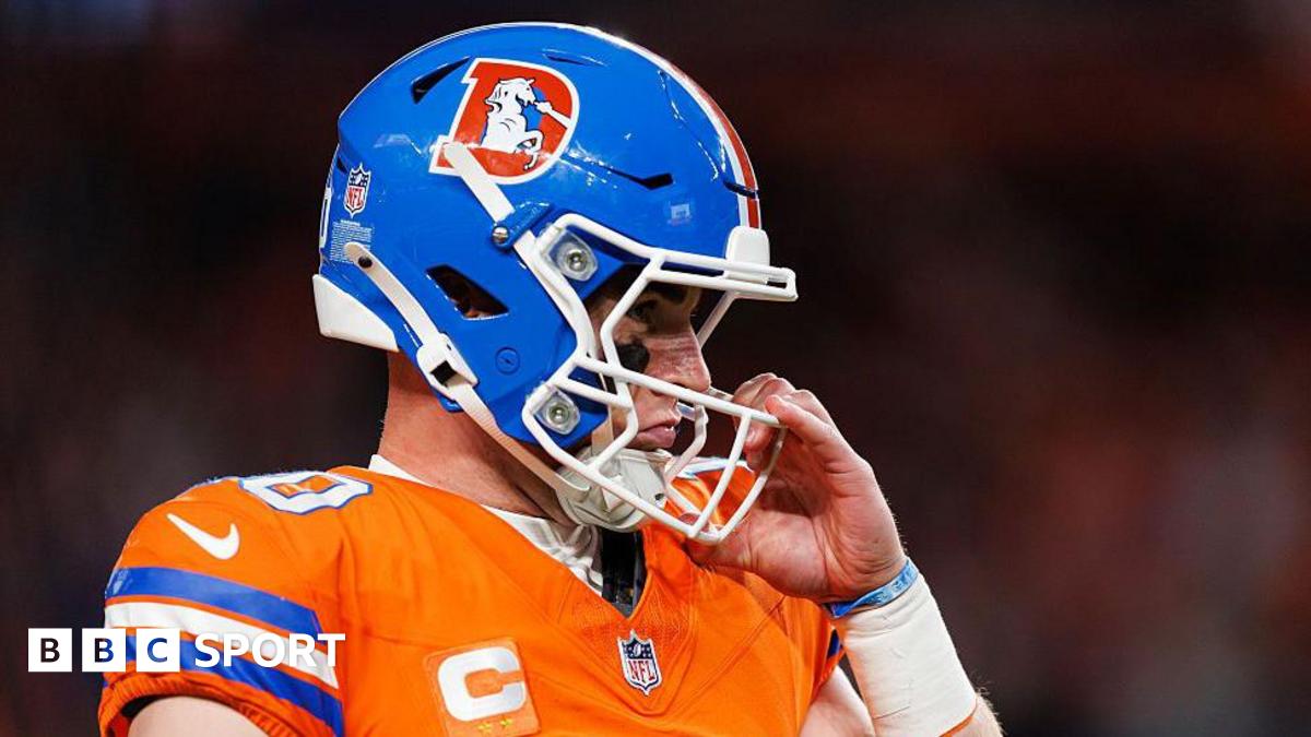 Denver Broncos quarterback Bo Nix