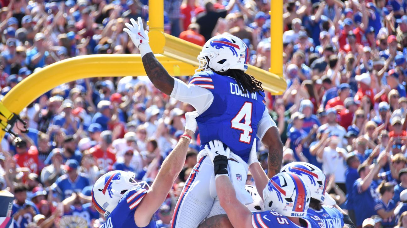 لا تتفاجأ إذا ... جيمس كوك هو أفضل هداف RB في عام 2025 ، يظل جايدن دانيلز في المرتبة الخامسة من QB
