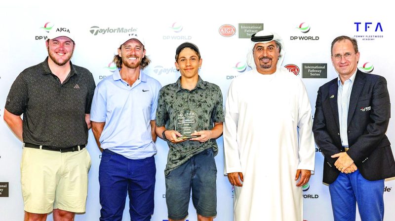 دبي تستضيف سلسلة «تومي فليتوود» لاكتشاف مواهب الغولف
