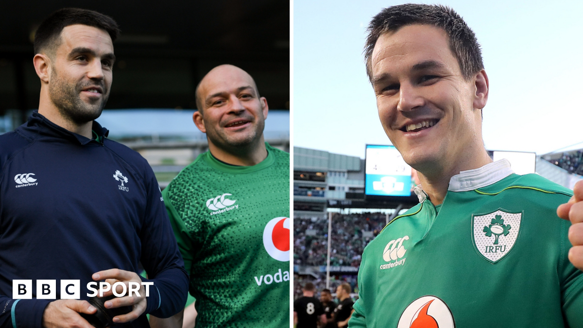 Conor Murray, Rory Best and Johnny Sexton