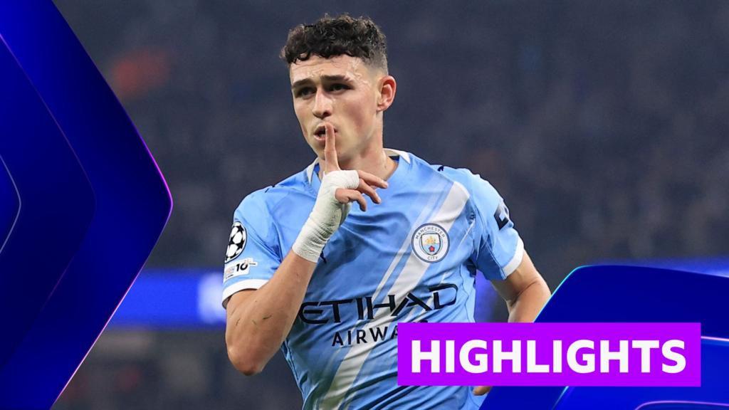 Phil Foden celebrating