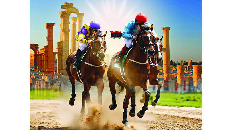 96 خيلاً تشارك في كأس رئيس الدولة للخيول العربية بليبيا
