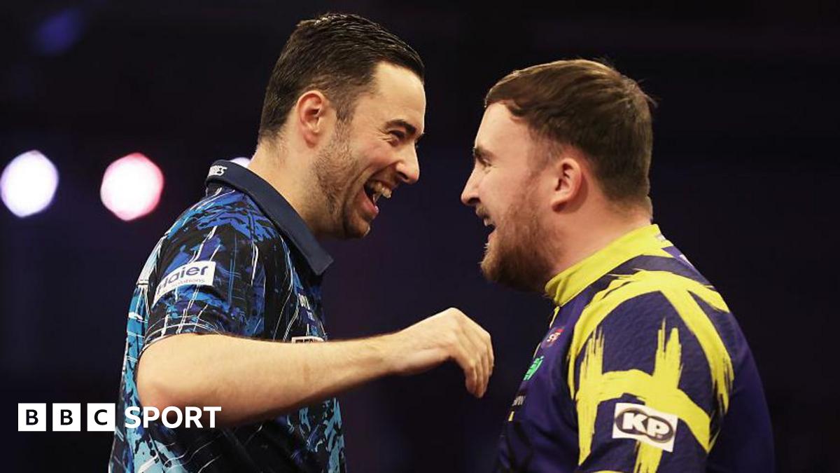 Luke Humphries and Luke Littler