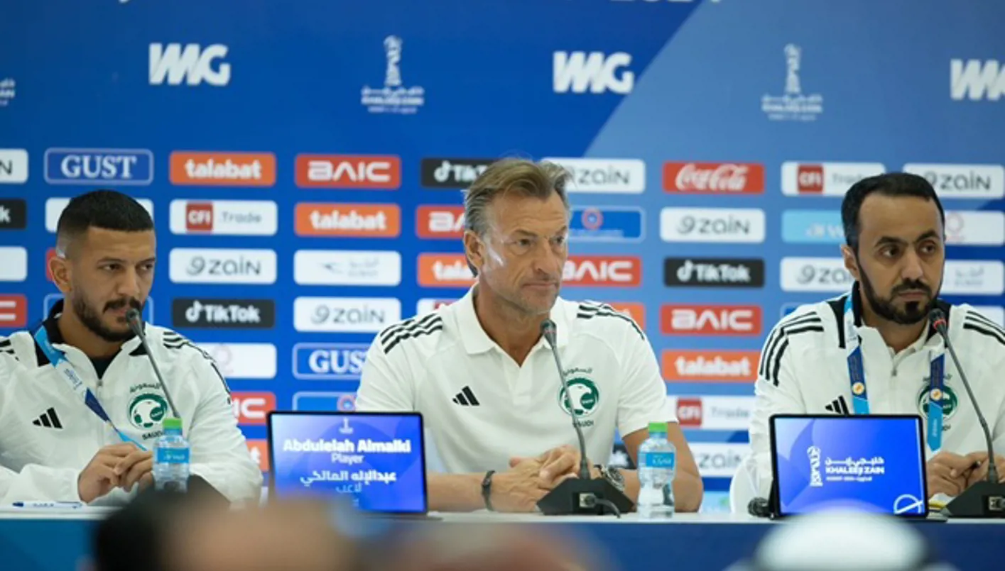 مدرب السعودية يرفع التحدي في 'خليجي 26'
