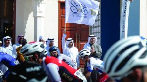 انطلاق طواف الشارقة الدولي للدراجات الهوائية