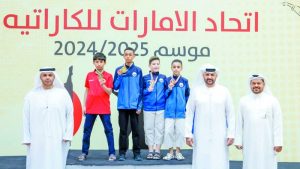 أندية دبي والشارقة تهيمن على ألقاب «كأس الكاراتيه»