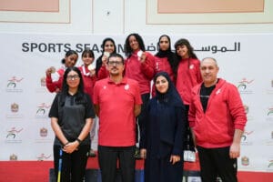 13 ميدالية لـ«الشارقة الرياضي للمرأة» في كأس المبارزة