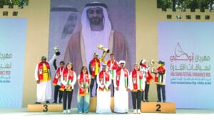 ذياب البلوشي يظفر بكأس زايد بن منصور بن زايد للقدرة