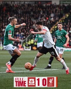 فريق مغمور يبعد ليفربول من كأس إنجلترا