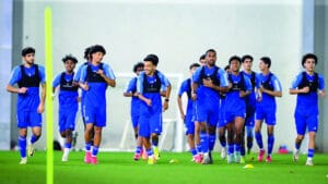 معسكر داخلي لـ «أبيض الناشئين» استعداداً لنهائيات آسيا