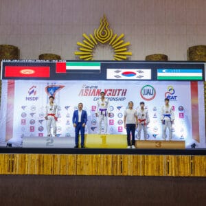 21ميدالية للإمارات في آسيوية شباب الجوجيتسو