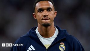 Trent Alexander-Arnold with a Real Madrid top on