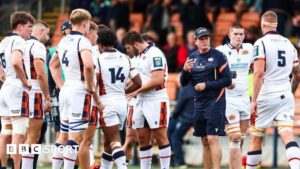 Edinburgh and head coach Sean Everitt