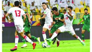 مواجهات المنتخب الوطني والعراق تتسم دائماً بالقوة والإثارة. أرشيفية