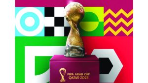 كأس العرب تقام في الفترة من الأول إلى 18 ديسمبر المقبل. من المصدر