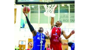 النصر يتحدى «صدارة الشارقة» في دوري السلة اليوم