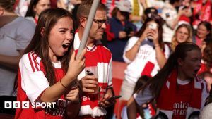 Arsenal women fans