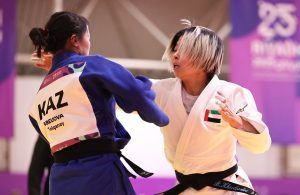 جودو الإمارات يتوج بالذهبية الأولى في دورة ألعاب التضامن الإسلامي بالرياض