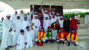 «سفير» بطل سباق الخيول العربية بنادي ليوا