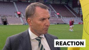 Celtic manager Brendan Rodgers