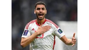 سلطان عادل يمتلك قدرات تؤهله ليكون رأس الحربة الأول في المنتخب. الإمارات اليوم