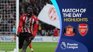 Brian Brobbey celebrates scoring Sunderland