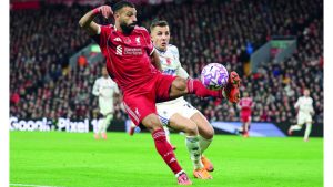 محمد صلاح يرد على المنتقدين بالهدف 250 مع ليفربول
