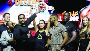 بطل الملاكمة الإماراتي عيسى الدح يُنفق 500 ألف درهم لنزال بطل العالم في دبي