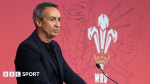 Director of rugby Dave Reddin laid out the Welsh Rugby Union