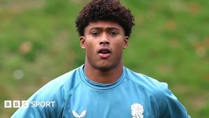 Josh Allen of the Buffalo Bills pictured against the Kansas City Chiefs